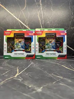 Pokemon TCG First Partner Illustration Collection Series 1 Sealed X2 - Image 1
