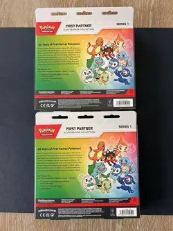 Pokemon TCG First Partner Illustration Collection Series 1 Sealed X2 - Image 3
