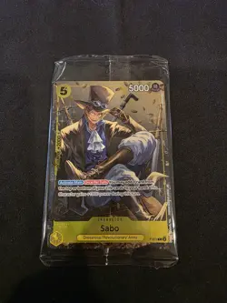 Sabo P-073 One Piece Promo Card Foil Sealed Tin Pack Vol.2 English - Image 1