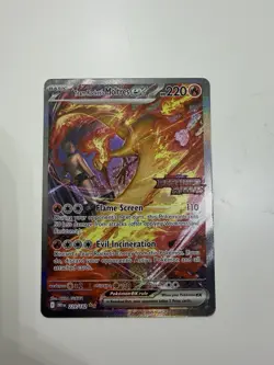Team Rockets Moltres Stamped Destined Rivals Promo Card 229/182 NM - Image 1