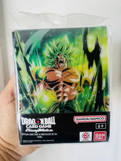 Dragonball Official Card Case, Energy Marker and Sleeves Set 01 Broly SEALED! - Image 1