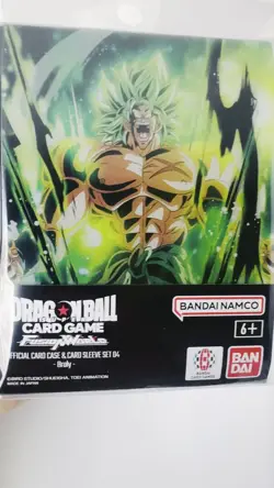 Dragonball Official Card Case, Energy Marker and Sleeves Set 01 Broly SEALED! - Image 2