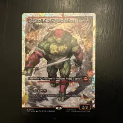 Raphael, The Nightwatcher 297 MTG: Teenage Mutant Ninja Turtles - Fracture Foil - Image 1