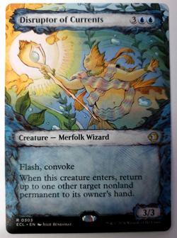 Disruptor of Currents - Showcase - MTG Lorwyn Eclipsed - Rare - 0303 NM - Image 1