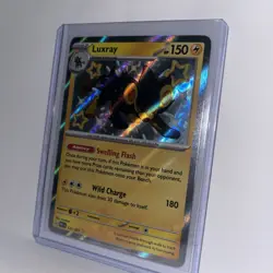 Pokemon TCG Luxray 137/091 Sv: Paldean Fates Shiny Rare Near Mint - Image 2