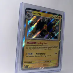 Pokemon TCG Luxray 137/091 Sv: Paldean Fates Shiny Rare Near Mint - Image 3