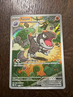 Pokemon TCG Tyrunt Perfect Order Promo Card NM Pack Fresh - Image 1