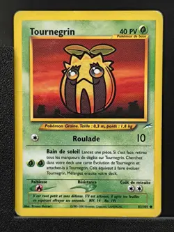 Carte Pokemon Tournegrin 83/105 Edition 2 Ed 2 Neo Destiny Wizards FR 2 - Image 2