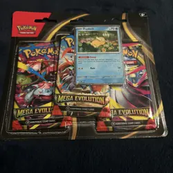 Pokemon TCG Mega Evolution Triple Blister 3 Pack - Psyduck - Brand New & Sealed - Image 1