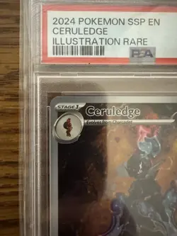 Pokemon Surging Sparks Ceruledge #197/191 PSA 10 GEM MINT - Image 2
