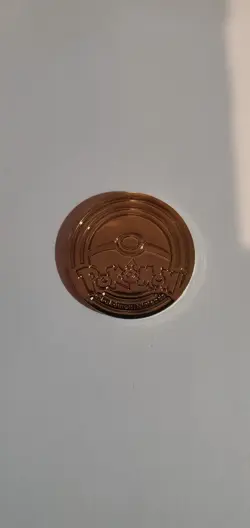 Pokemon TCG UPC Charizard Gigantimax C22 Gold Metal Flip Coin NEW - Image 2