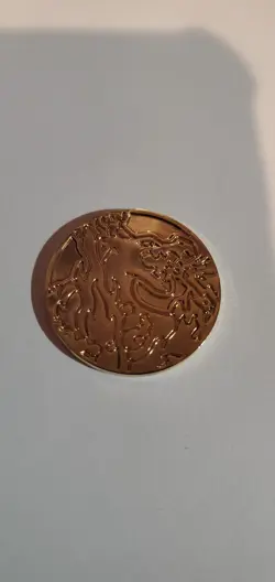 Pokemon TCG UPC Charizard Gigantimax C22 Gold Metal Flip Coin NEW - Image 3