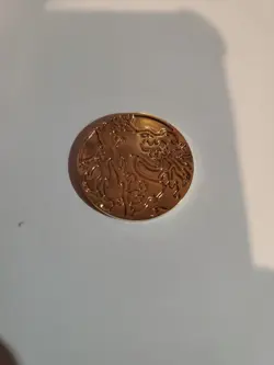 Pokemon TCG UPC Charizard Gigantimax C22 Gold Metal Flip Coin NEW - Image 4