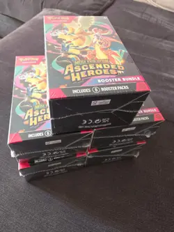Pokemon TCG: Mega Evolution Ascended Heroes - Booster Bundle New and Sealed - Image 1
