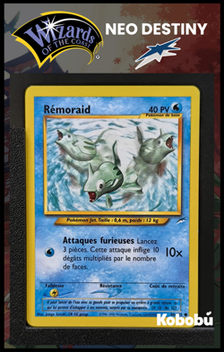 Carte Pokemon Remoraid 80/105 Edition 2 Ed 2 Neo Destiny Wizards FR 1 - Image 1