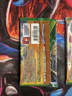 2x Pokemon Roaring Skies Opened Pack Art Set - Image 5