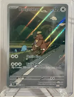 Pokemon TCG Kangaskhan 204/182 Destined Rivals Illustration Rare NM Holo - Image 1