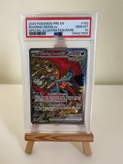 Pokemon TCG - Roaring Moon EX 162/131 - Prismatic Evolutions - PSA 10 GEM MINT - Image 2