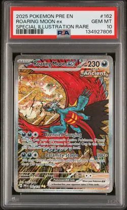 Pokemon TCG - Roaring Moon EX 162/131 - Prismatic Evolutions - PSA 10 GEM MINT - Image 4