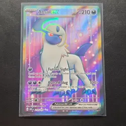 2023 Pokemon Absol ex 214/197 SV03 Obsidian Flames Ultra Rare Full Art Holo - Image 1