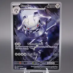 Steelix 150/132 Illustration Rare ME01: Mega Evolution Pokemon TCG NM - Image 1