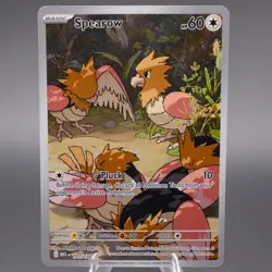 Spearow 151/132 Illustration Rare ME01: Mega Evolution Pokemon TCG NM - Image 1