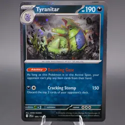 Tyranitar - (Cosmos Foil) 095/159 Promo Journey Together Pokemon TCG NM - Image 1