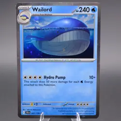 Wailord - (Cosmos Foil) 041/159 Promo Journey Together Pokemon NM - Image 1