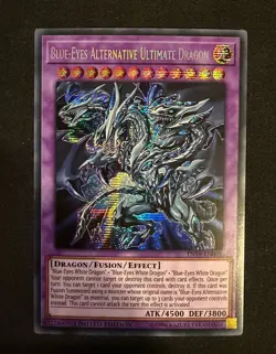 Yu-Gi-Oh Blue-Eyes Alternative Ultimate Dragon TN19-EN001 - Image 1