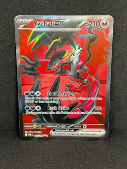 Yveltal ex 105/088 - 2026 Perfect Order Ultra Rare Holo Pokemon Card NM - Image 1