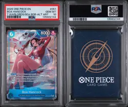 One Piece PSA 10 Boa Hancock Seven Warlords Of The Sea OP07-051 Alt Art Promo - Image 1