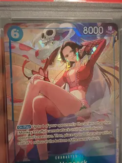 One Piece PSA 10 Boa Hancock Seven Warlords Of The Sea OP07-051 Alt Art Promo - Image 3