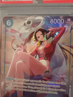 One Piece PSA 10 Boa Hancock Seven Warlords Of The Sea OP07-051 Alt Art Promo - Image 4