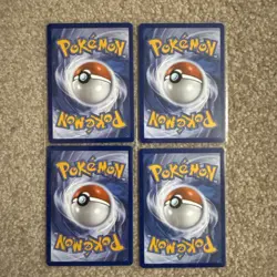 Pokemon TCG x4 Pokepad Pokemon Cards Perfect Order- NM playset - Image 2