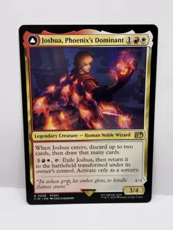 Final Fantasy MTG Joshua Phoenix’s Dominant R 0229 Rare Mint Condition Card - Image 1