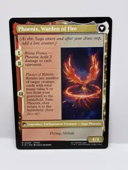 Final Fantasy MTG Joshua Phoenix’s Dominant R 0229 Rare Mint Condition Card - Image 2