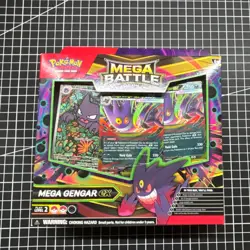 Pokemon Mega Battle Deck Mega Gengar ex 60-Card Foil Deck 2023 English - Image 1