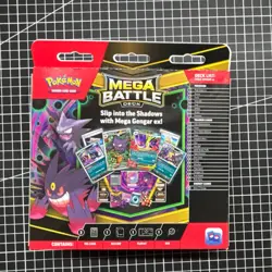 Pokemon Mega Battle Deck Mega Gengar ex 60-Card Foil Deck 2023 English - Image 2