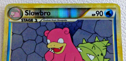 Heartgold Soulsilver Slowbro Pokemon TCG Card Reverse Holo No 80 52 123 Rare - Image 3