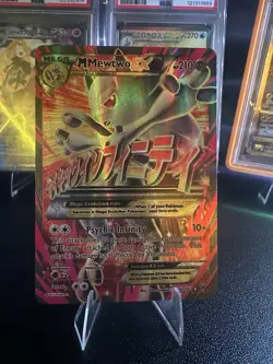 Pokemon Mewtwo EX TCG Full Art Ultra Rare Holo Card 160/162 - Image 1