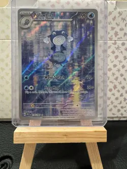 Polywhirl 176/165 SV Scarlet and Violet Holo Card NM Condition - Image 1