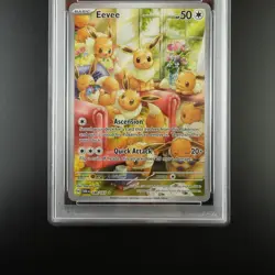 PSA 10 Eevee 188/167 Pokemon Twilight Masquerade Full Art Graded Card - Image 3