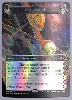 Ferris Wheel (4-5-6) - Foil - 210 - Unfinity (UNF) MTG - Image 1