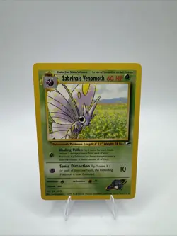 Pokemon TCG Sabrina's Venomoth Gym Heroes 34/132 Unlimited Rare NM - Image 1