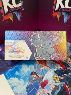 Pokemon TCG Prismatic Evolutions Super Premium Collection Sealed Box - Image 1