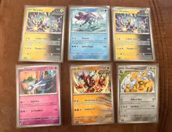 Pokemon Binder Lot - Legendary Pokemon Uncommon Lot Of 6 - Image 1