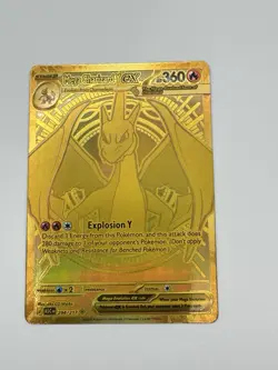 Mega Charizard Y EX 294/217 Gold Hyper Rare, Ascended Heroes, Pokemon TCG (NM) - Image 1