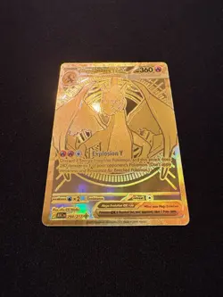 Mega Charizard Y EX 294/217 Gold Hyper Rare, Ascended Heroes, Pokemon TCG (NM) - Image 5