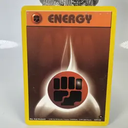 Pokemon TCG Fighting Energy Gym Challenge 127/132 Regular MP - Image 1