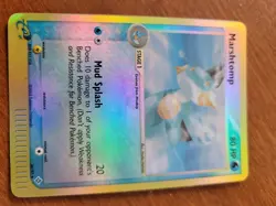 Marshtomp 36/97 Reverse Holo EX Dragon Pokemon - Image 1